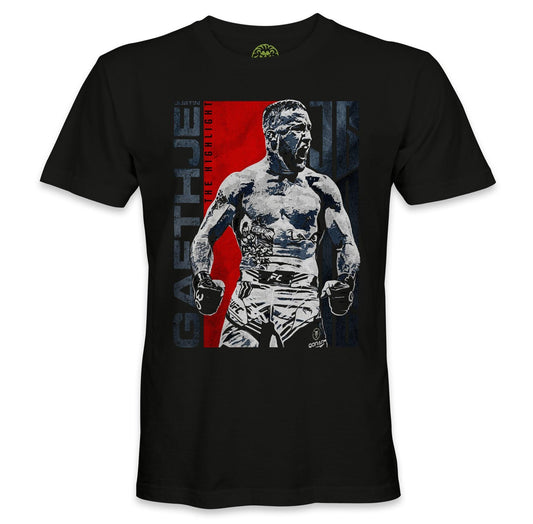 Playera Justin Gaethje UFC mod.01 - QONAN FIGHTWEAR MEXICO