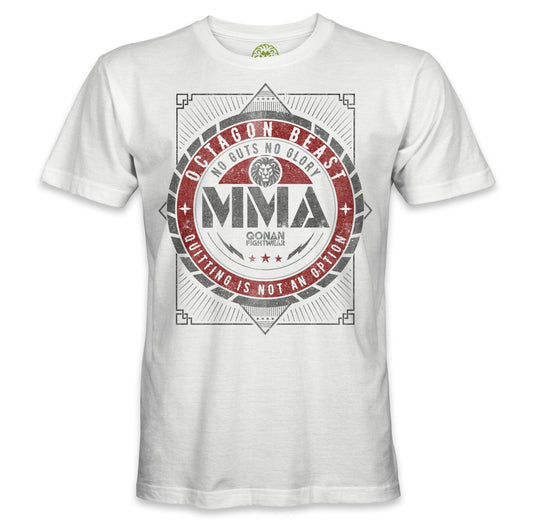 Playera MMA Qonan Fightwear, 100% Algodón Peinado - QONAN FIGHTWEAR MEXICO