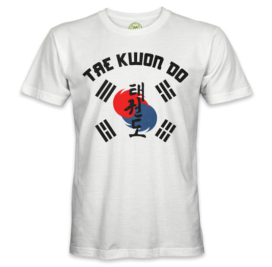 Playera Tae Kwon Do, Taekwondo Mma 100% Algodón Peinado Mod4 - QONAN FIGHTWEAR MEXICO